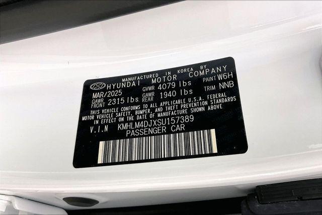2025 Hyundai Elantra Hybrid Blue
