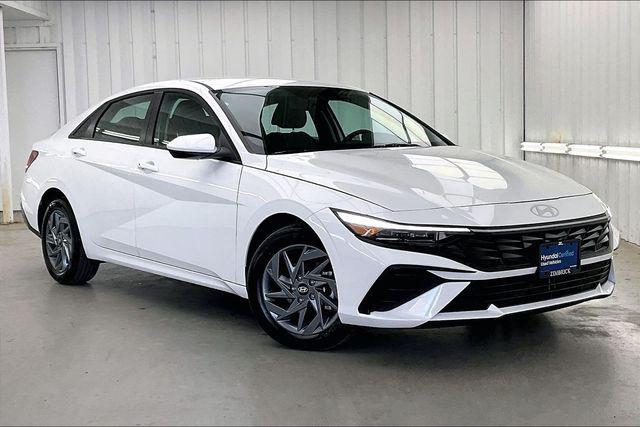 2025 Hyundai Elantra Hybrid Blue