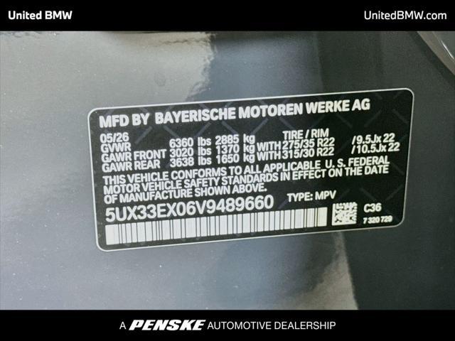 2027 BMW X6 xDrive40i