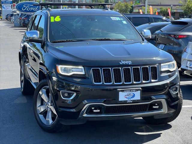 2016 Jeep Grand Cherokee Overland for sale in KIRKLAND, WA