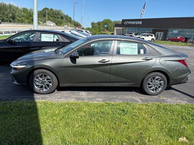 2026 Hyundai Elantra Hybrid Blue