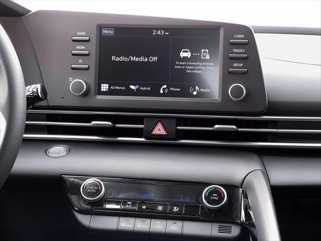 2026 Hyundai Elantra Hybrid Blue