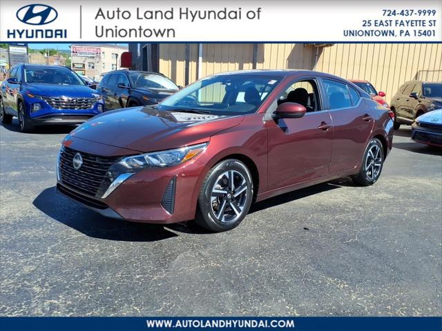 2024 Nissan Sentra SV Xtronic CVT for sale in UNIONTOWN, PA