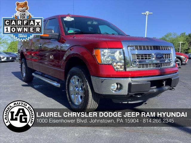 2013 Ford F-150 XLT 4WD SuperCab 145 for sale in JOHNSTOWN, PA