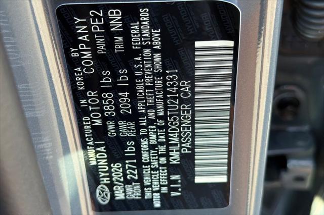 2026 Hyundai Elantra SEL Sport