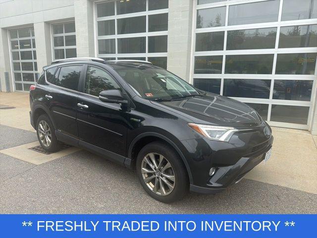 2017 Toyota RAV4 Hybrid Limited for sale in JOHNSTON, RI