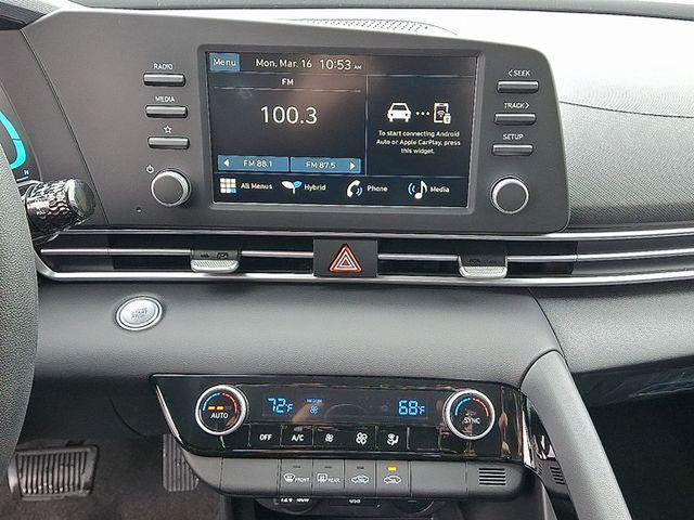 2026 Hyundai Elantra Hybrid Blue