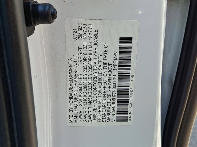 2022 Honda Odyssey EX-L
