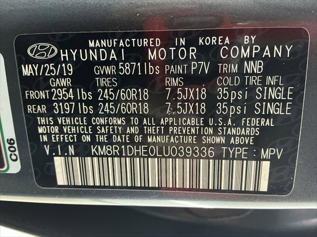 2020 Hyundai Palisade SE