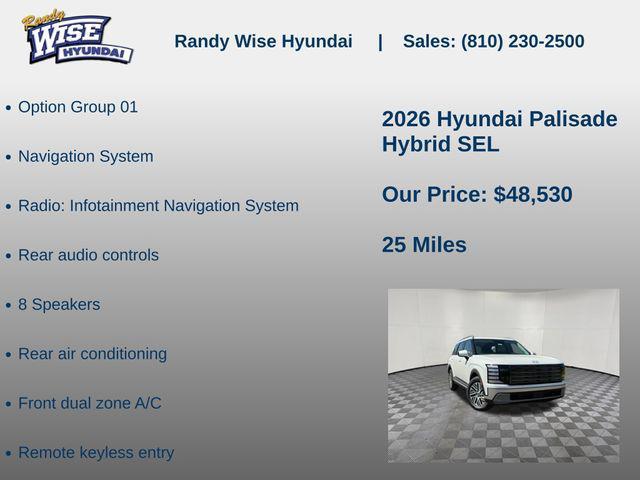 2026 Hyundai Palisade SEL 7P