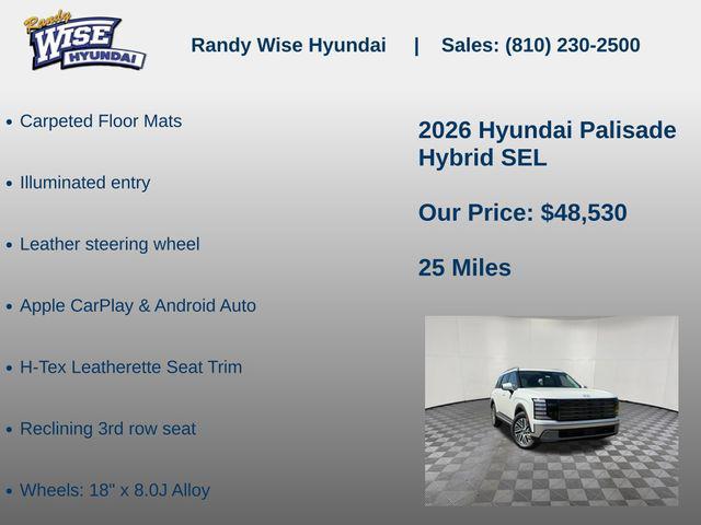 2026 Hyundai Palisade SEL 7P