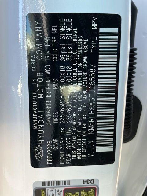 2026 Hyundai Palisade SEL 7P