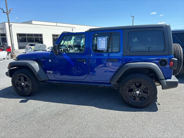 2019 Jeep Wrangler Unlimited Sport S 4x4