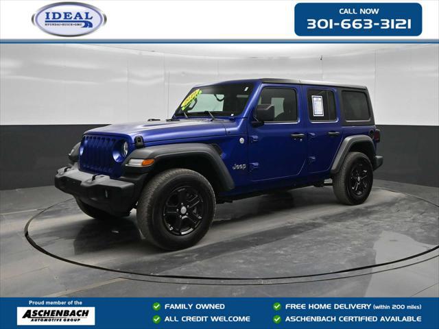 2019 Jeep Wrangler Unlimited Sport S 4x4 for sale in FREDERICK, MD