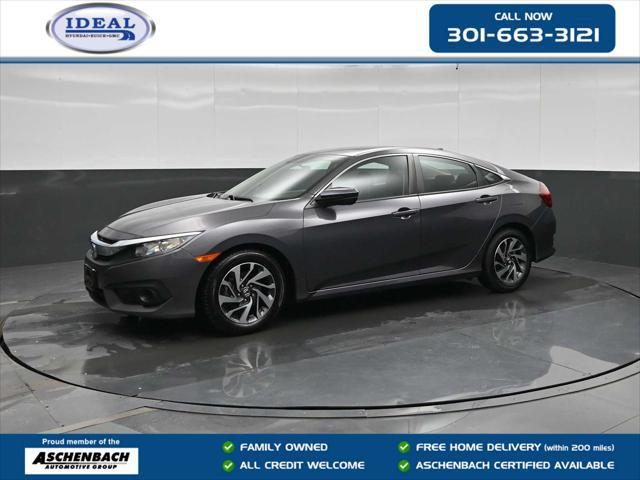2017 Honda Civic EX for sale in FREDERICK, MD