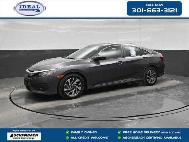 2017 Honda Civic EX for sale in FREDERICK, MD