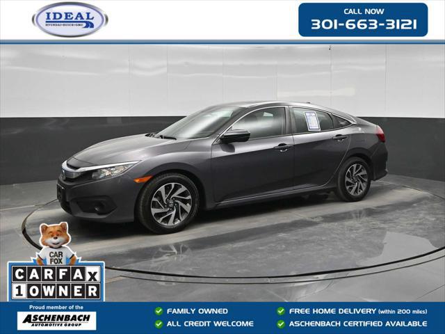 2017 Honda Civic EX for sale in FREDERICK, MD