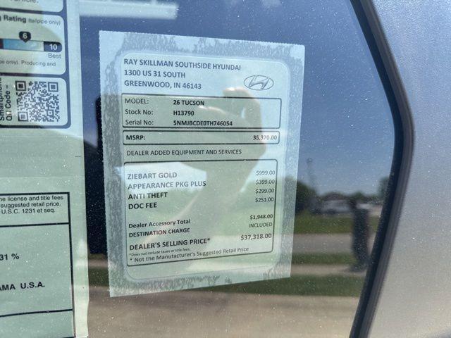 2026 Hyundai Tucson SEL Plus