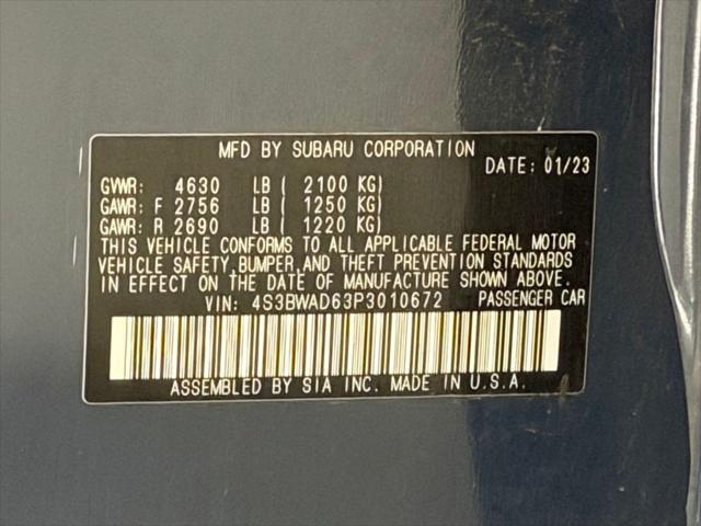 2023 Subaru Legacy Premium