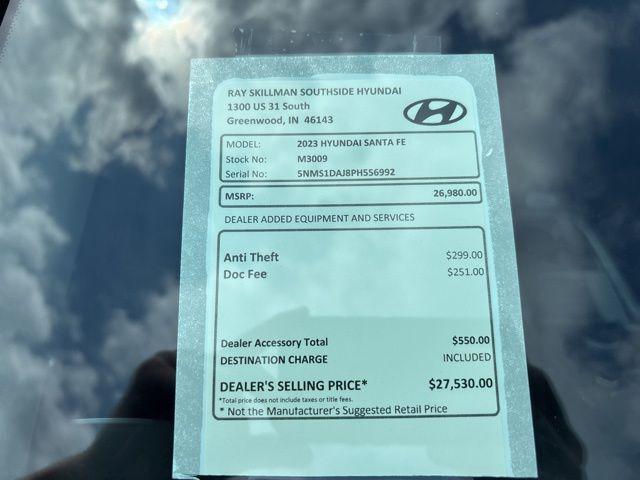 2023 Hyundai Santa Fe SE