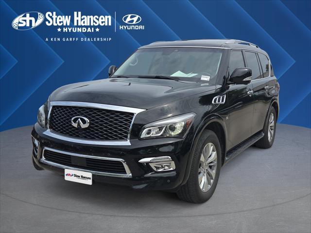 2017 INFINITI QX80 Base for sale in CLIVE, IA
