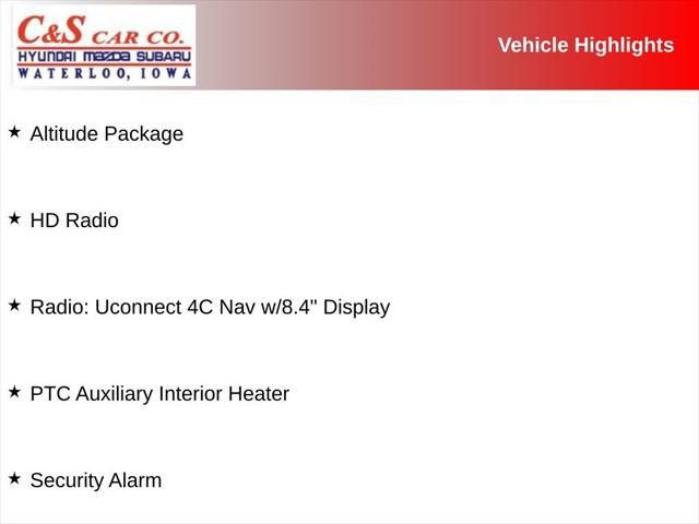 2018 Jeep Renegade Altitude 4x4