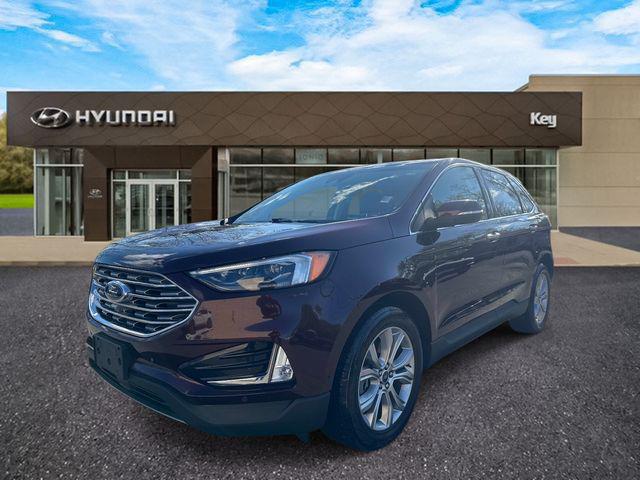 2019 Ford Edge Titanium for sale in VERNON, CT