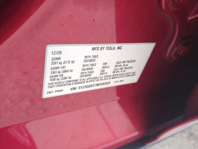 2021 Tesla Model Y Long Range Dual Motor All-Wheel Drive