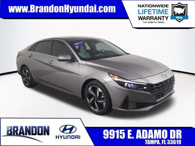 2023 Hyundai Elantra Hybrid Limited for sale in TAMPA, FL
