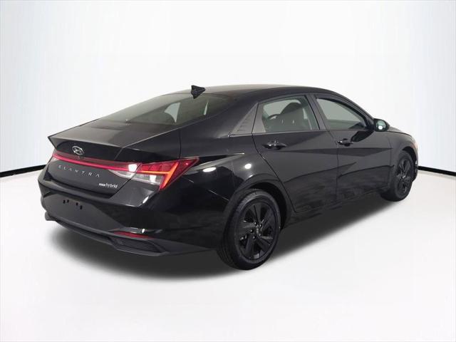 2023 Hyundai Elantra Hybrid Blue