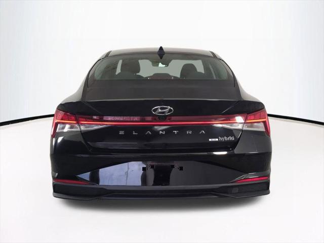 2023 Hyundai Elantra Hybrid Blue