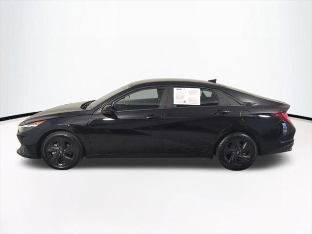 2023 Hyundai Elantra Hybrid Blue