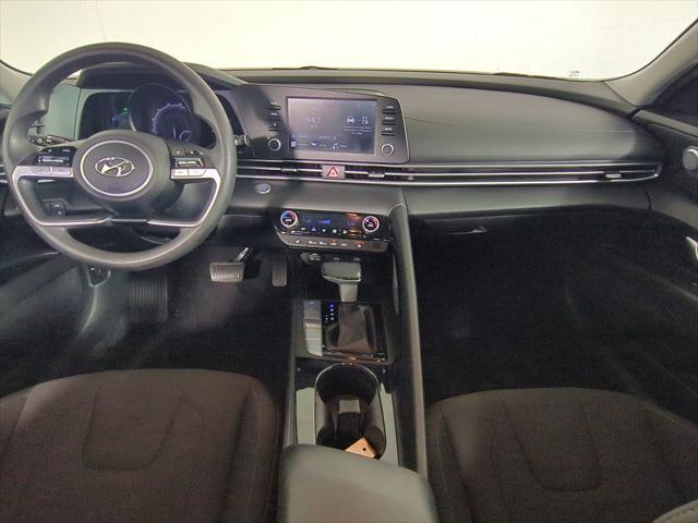 2023 Hyundai Elantra Hybrid Blue