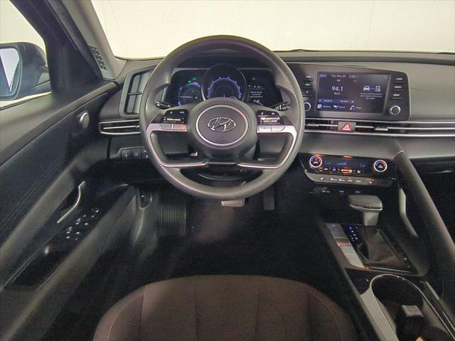 2023 Hyundai Elantra Hybrid Blue