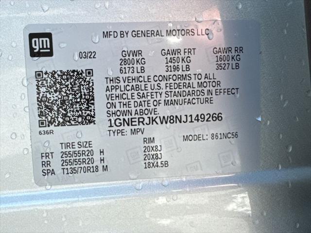 2022 Chevrolet Traverse FWD RS