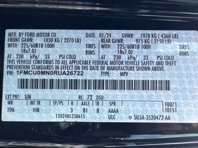 2024 Ford Escape ST-Line