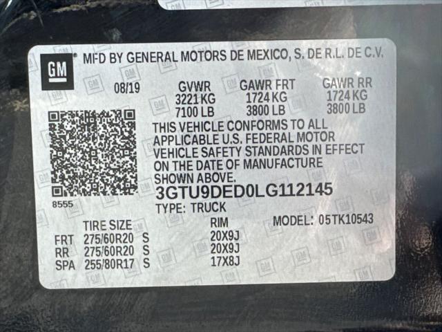 2020 GMC Sierra 1500 4WD Crew Cab Short Box SLT