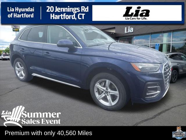 2021 Audi Q5 Premium 45 TFSI quattro S tronic for sale in HARTFORD, CT