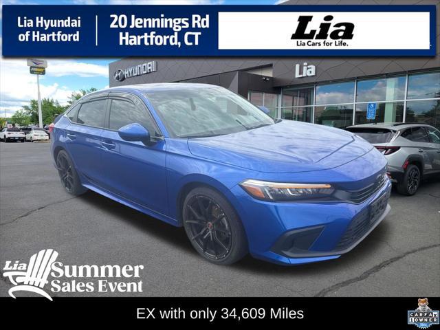 2023 Honda Civic EX for sale in HARTFORD, CT