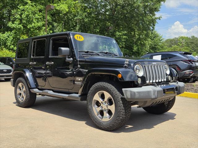 2016 Jeep Wrangler Unlimited Sahara