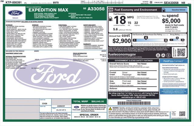 2025 Ford Expedition King Ranch MAX