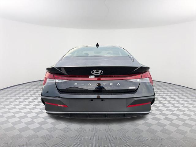 2026 Hyundai Elantra Hybrid Blue