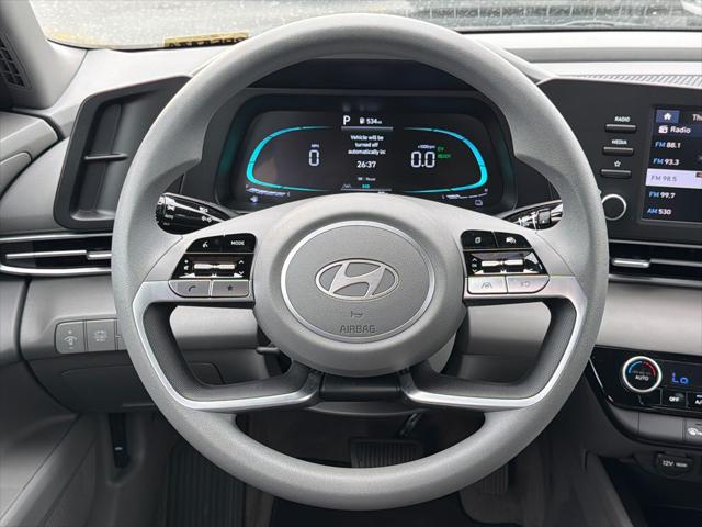 2026 Hyundai Elantra Hybrid Blue
