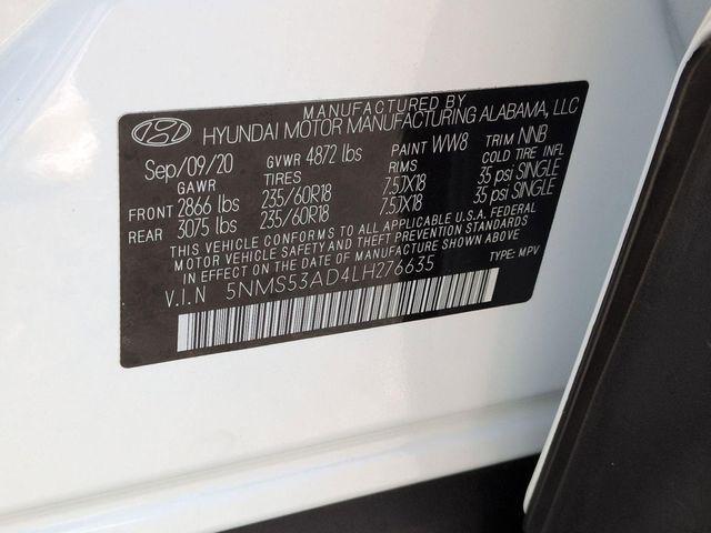2020 Hyundai Santa Fe Limited