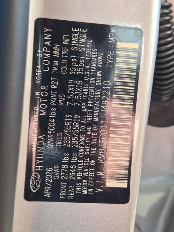2026 Hyundai Tucson Hybrid Limited