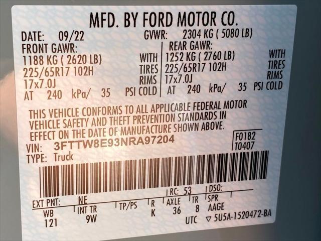 2022 Ford Maverick XL