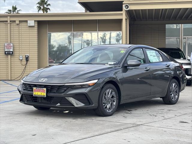 2026 Hyundai Elantra Hybrid Blue