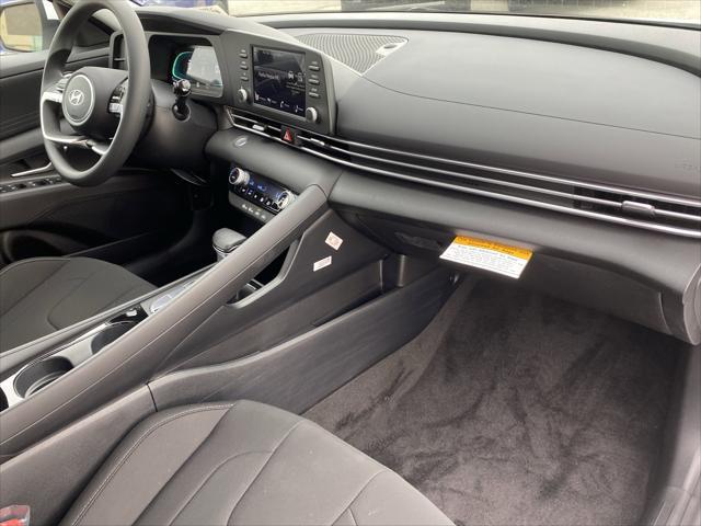 2026 Hyundai Elantra Hybrid Blue