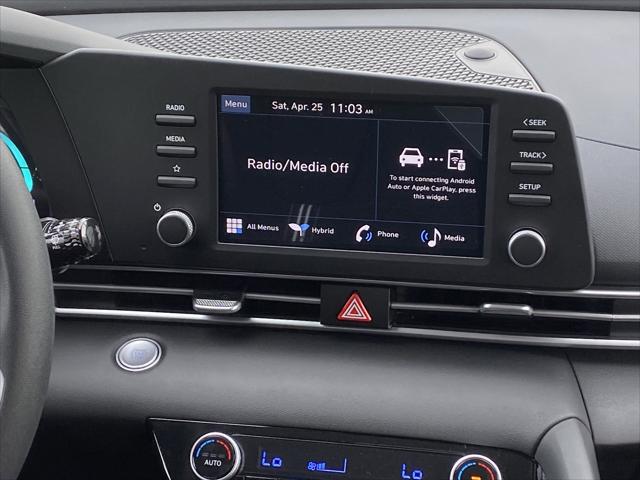 2026 Hyundai Elantra Hybrid Blue