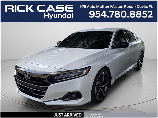 2022 Honda Accord Sport for sale in DAVIE, FL